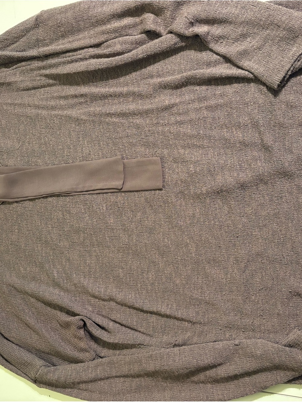 Daytrip Mauve Lace-Trim Long Sleeve Tunic - Picture 3 of 4